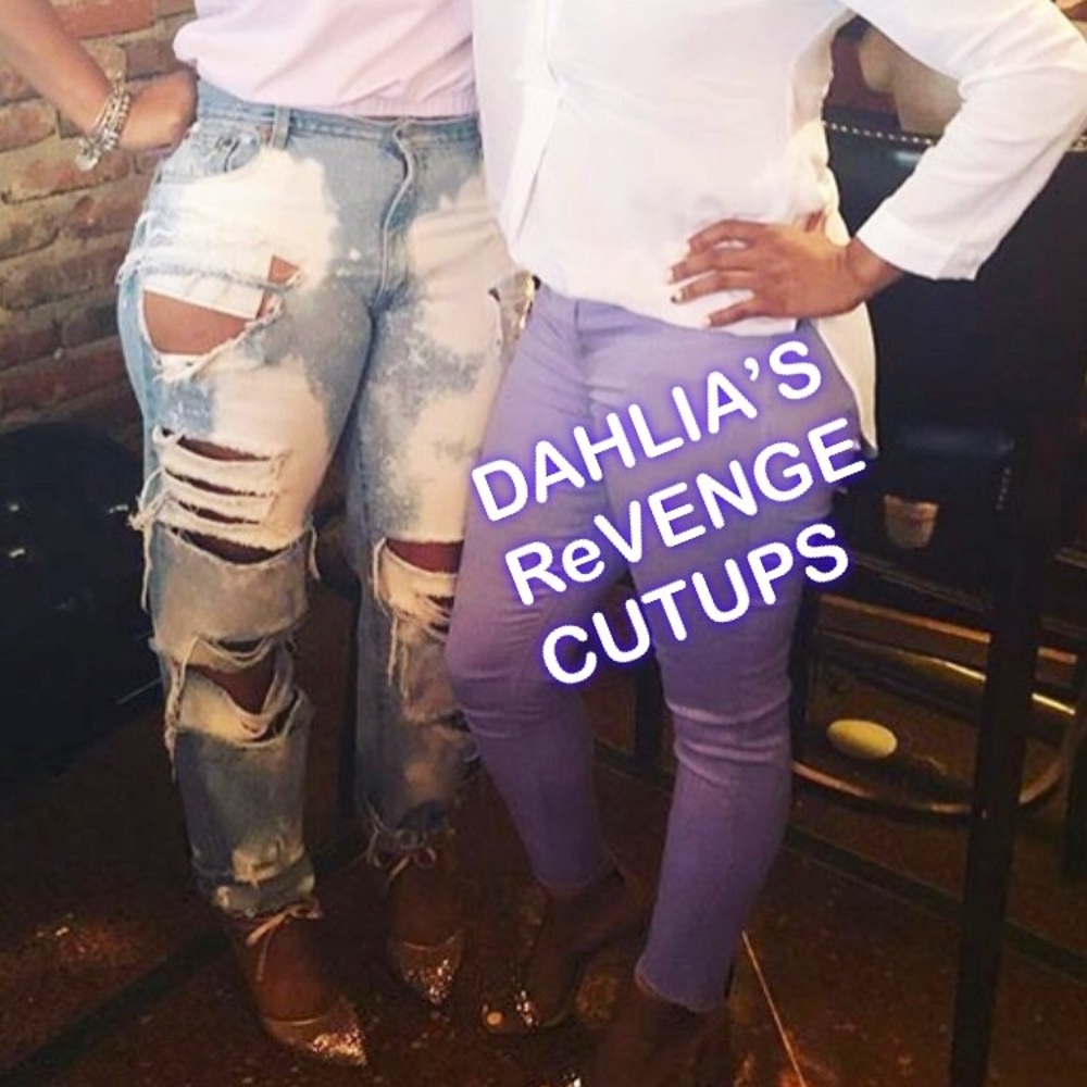 DAHLIA’S ReVENGE DENIM CUTUPS!!!